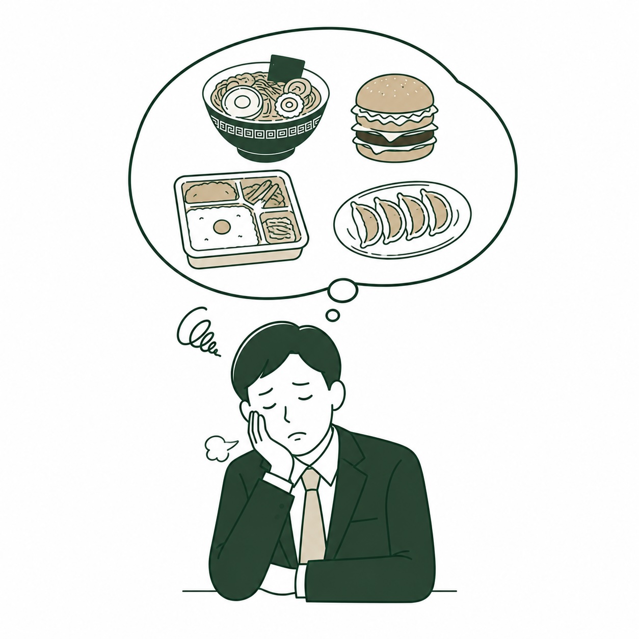 外食やコンビニ食が続くビジネスパーソン
